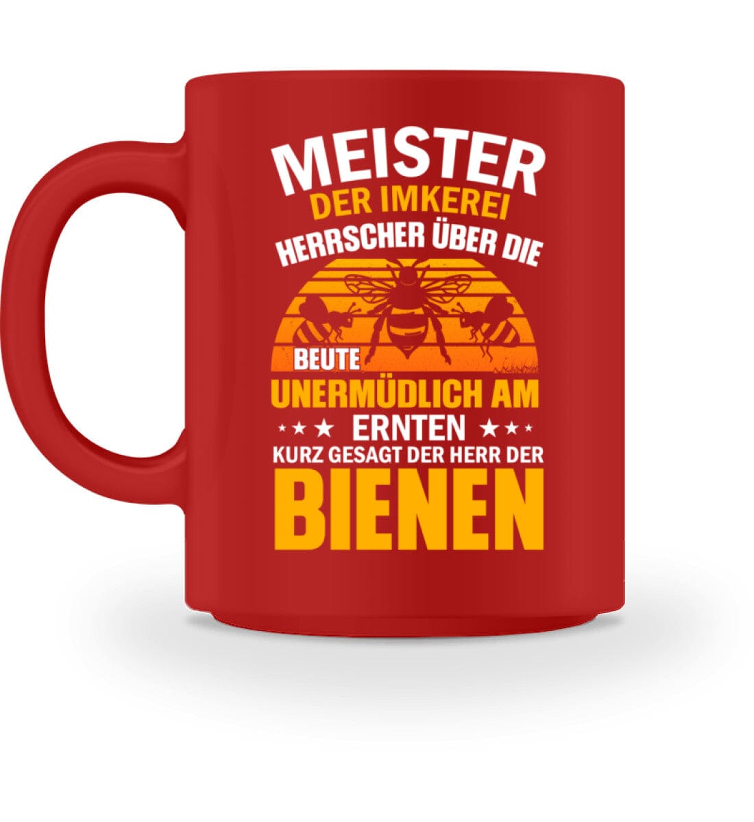 Der Herr der Bienen - Tasse Red M
