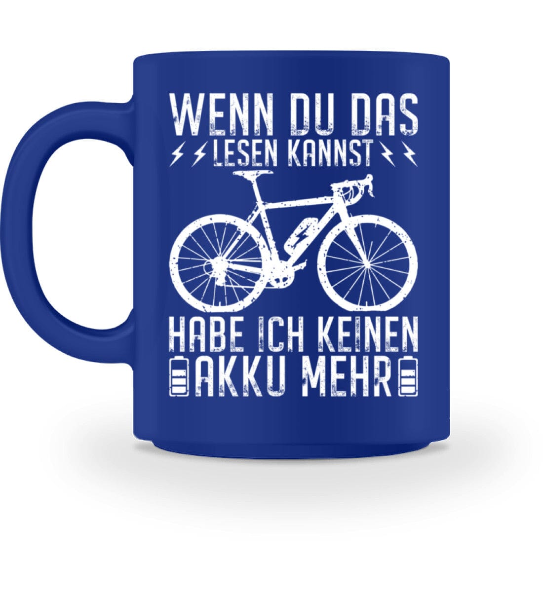 Ich habe keinen Akku mehr E-Bike - Tasse Royal M