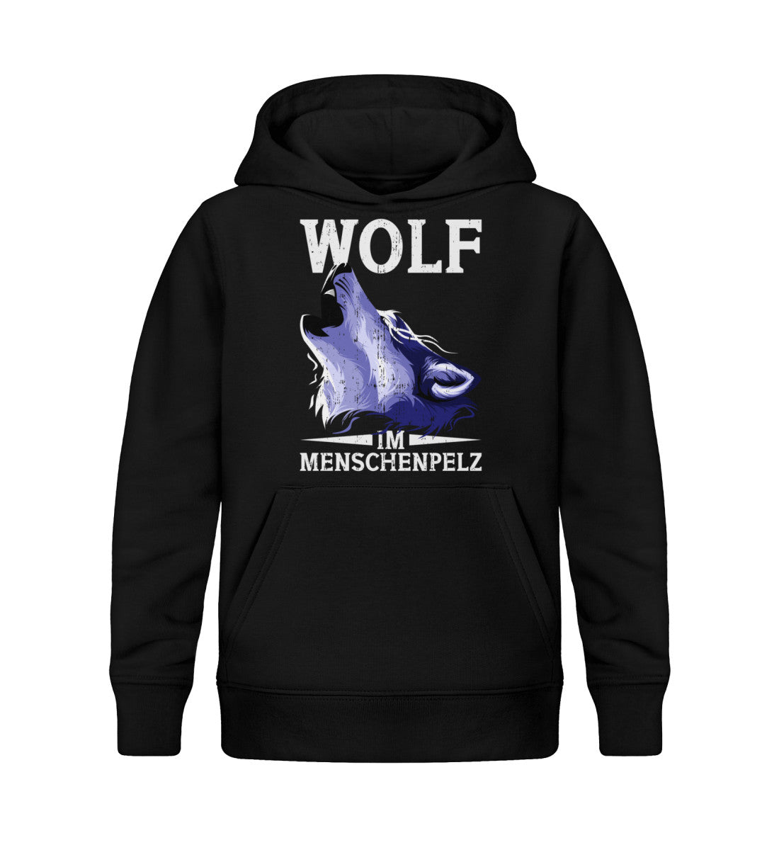 Black wolf hoodie online