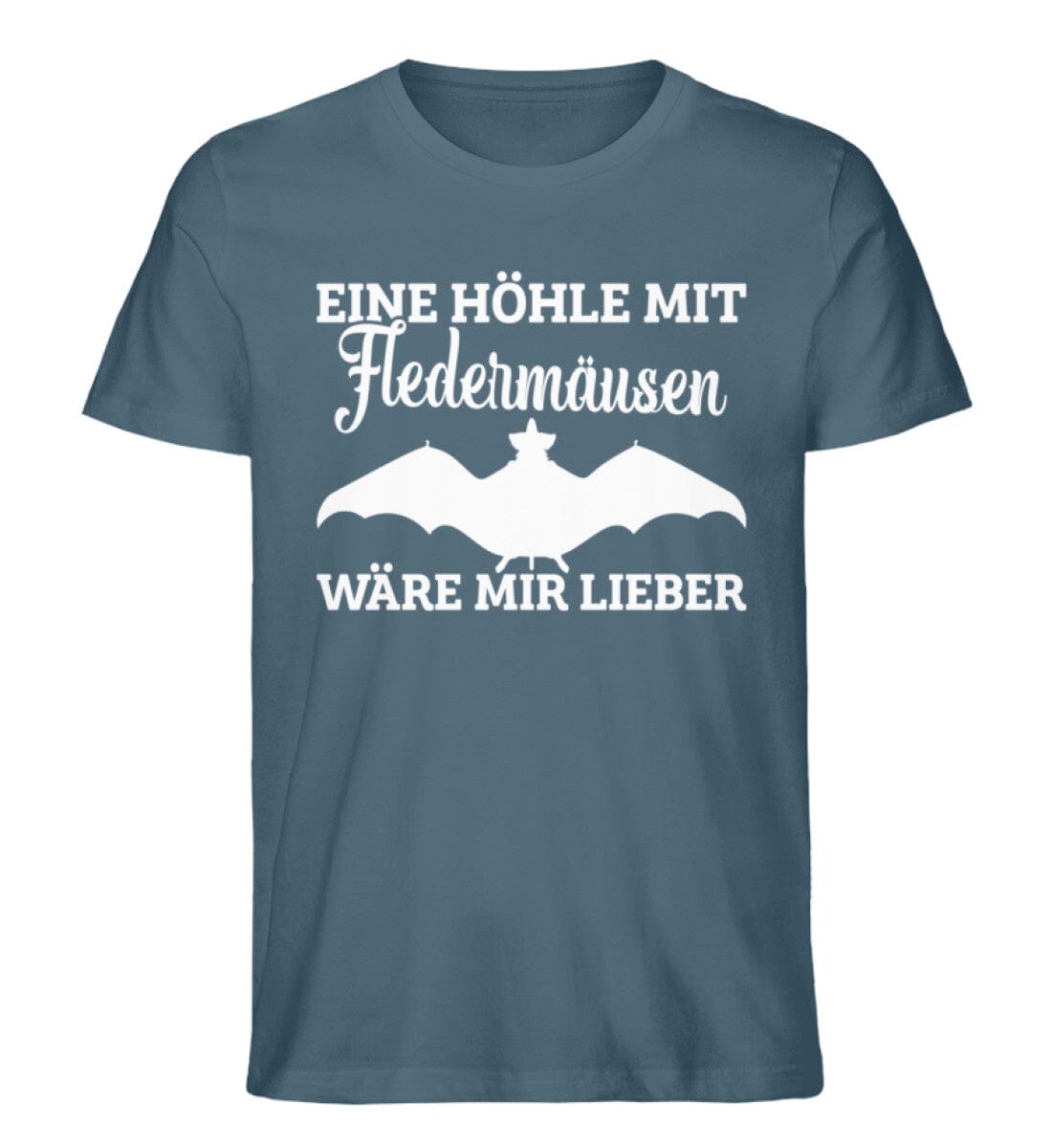 Eine Höhle mit Fledermäusen wäre mir lieber - Unisex Premium Bio Shirt Stargazer S