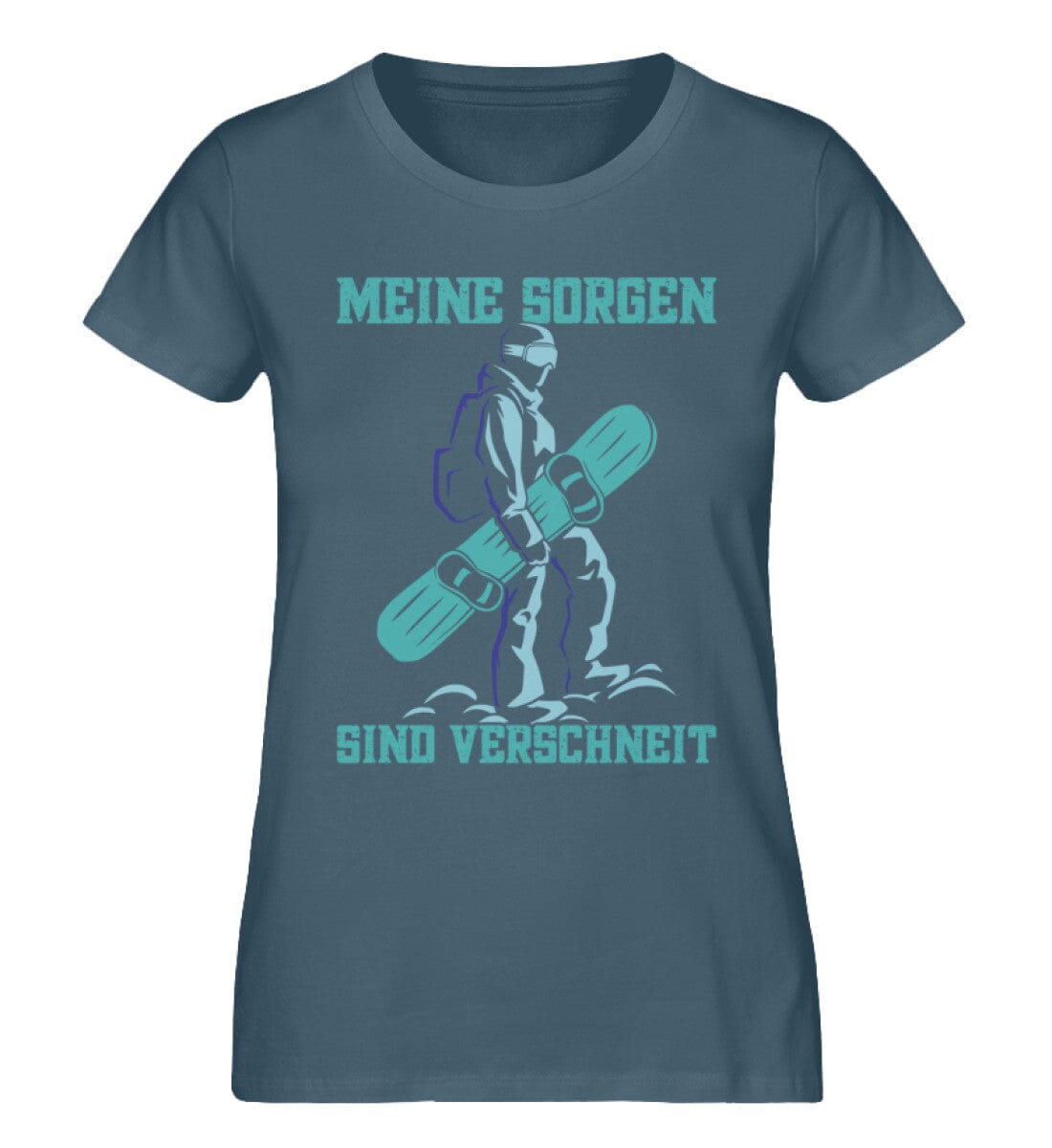 Meine Sorgen sind verschneit Snowboard - Damen Premium Organic Shirt Stargazer XS