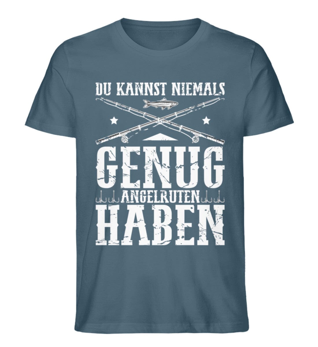 Du kannst niemals genug Angelruten haben - Unisex Premium Bio Shirt Stargazer S