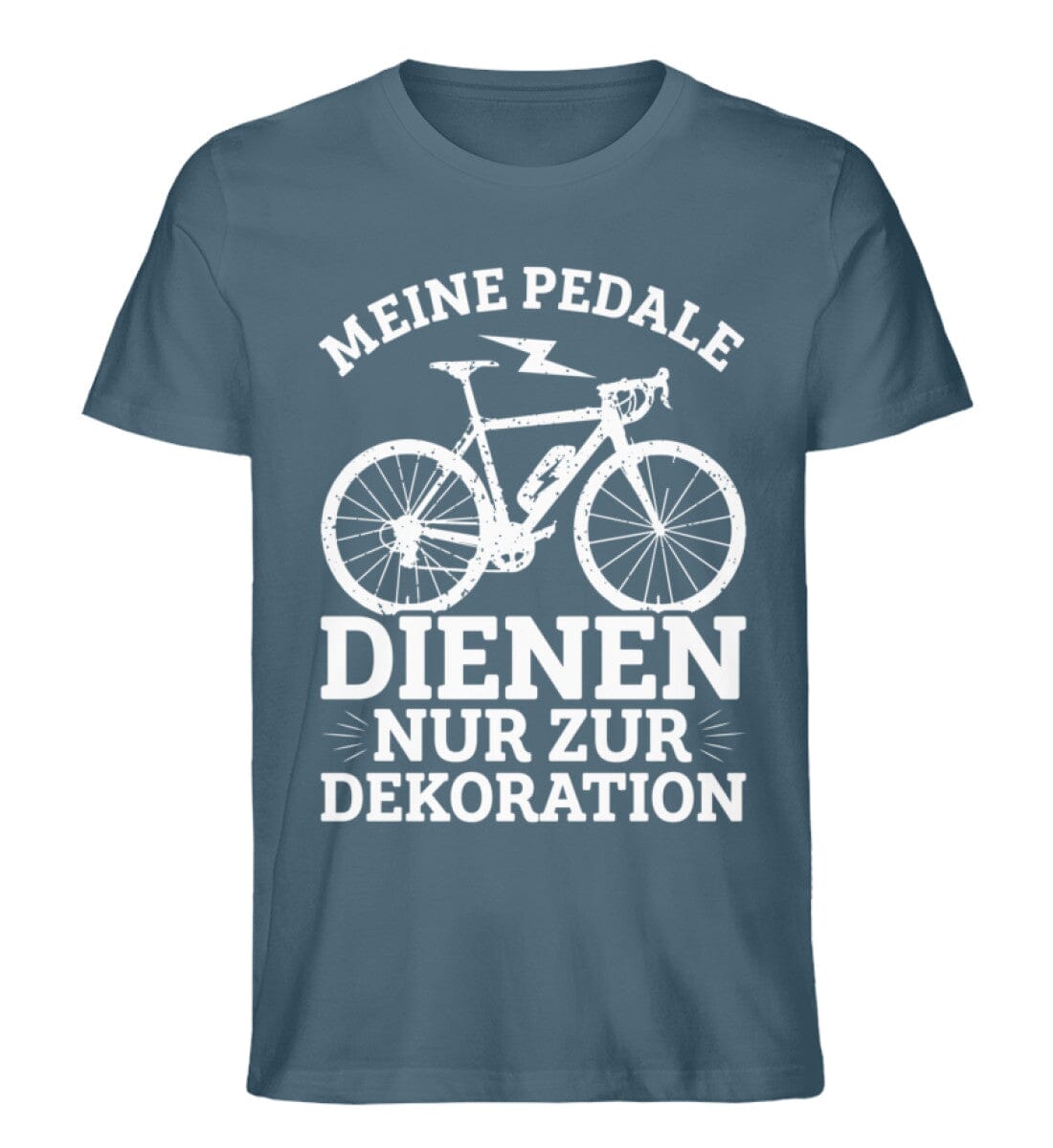 Meine Pedale dienen nur zur Deko - Unisex Premium Bio Shirt Stargazer S
