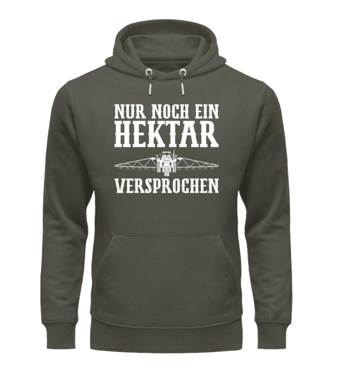 Nur noch ein Hektar versprochen - Unisex Organic Hoodie Khaki XS