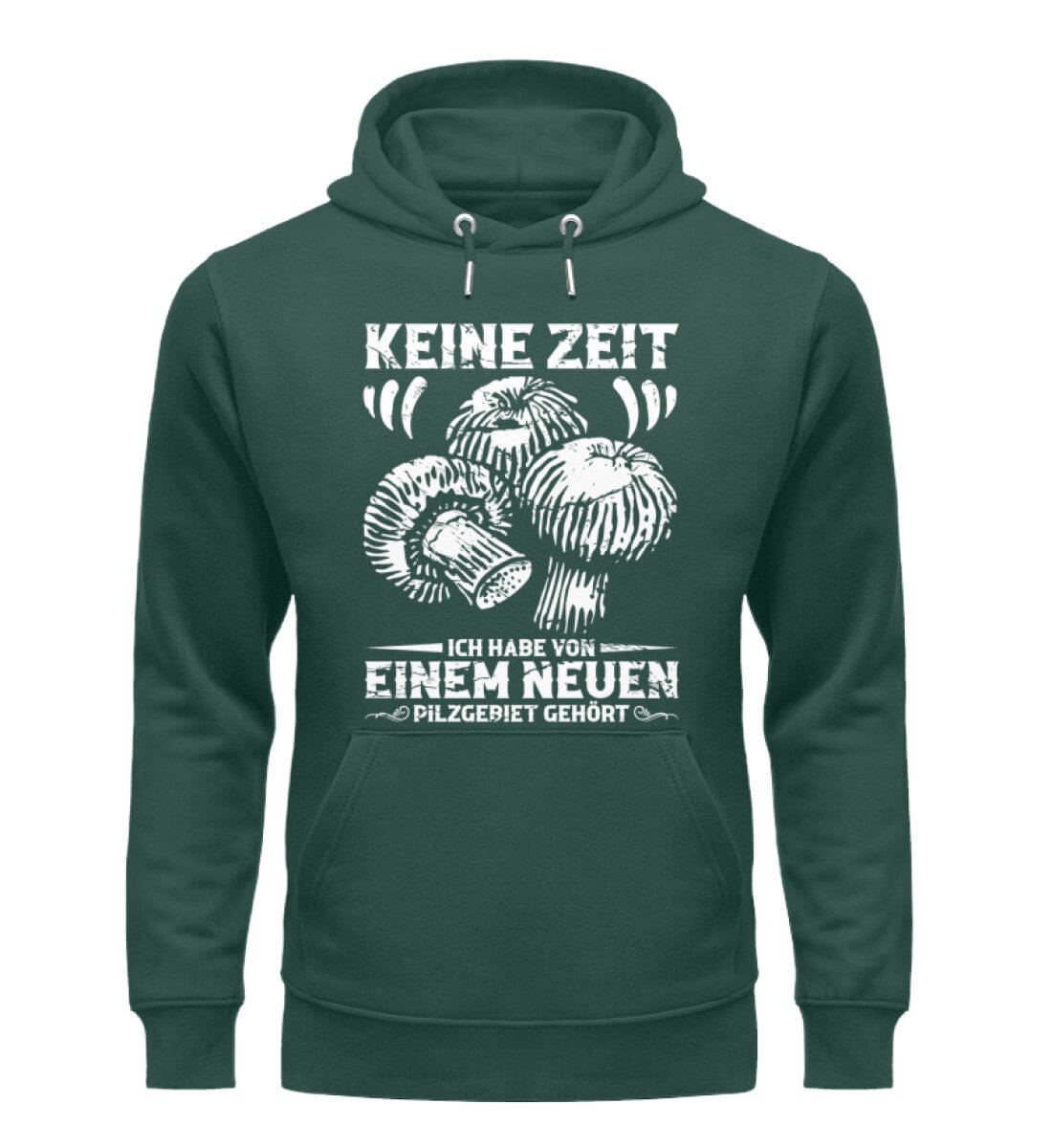 Ich habe von einem neuen Pilzgebiet gehört - Unisex Premium Bio Hoodie Glazed Green S