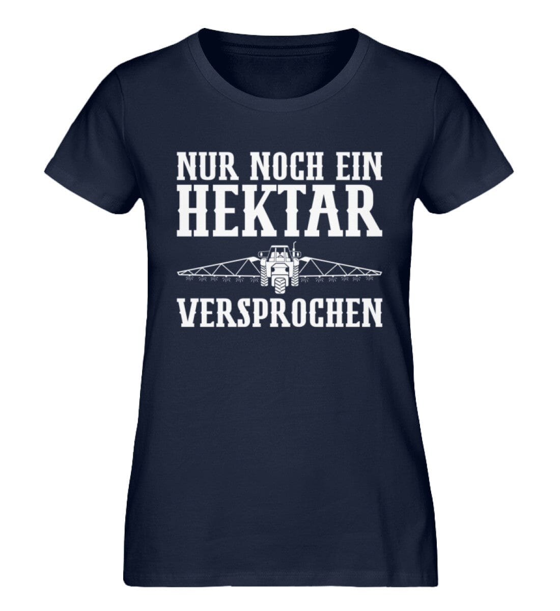 Nur noch ein Hektar versprochen - Damen Premium Bio Shirt French Navy XS