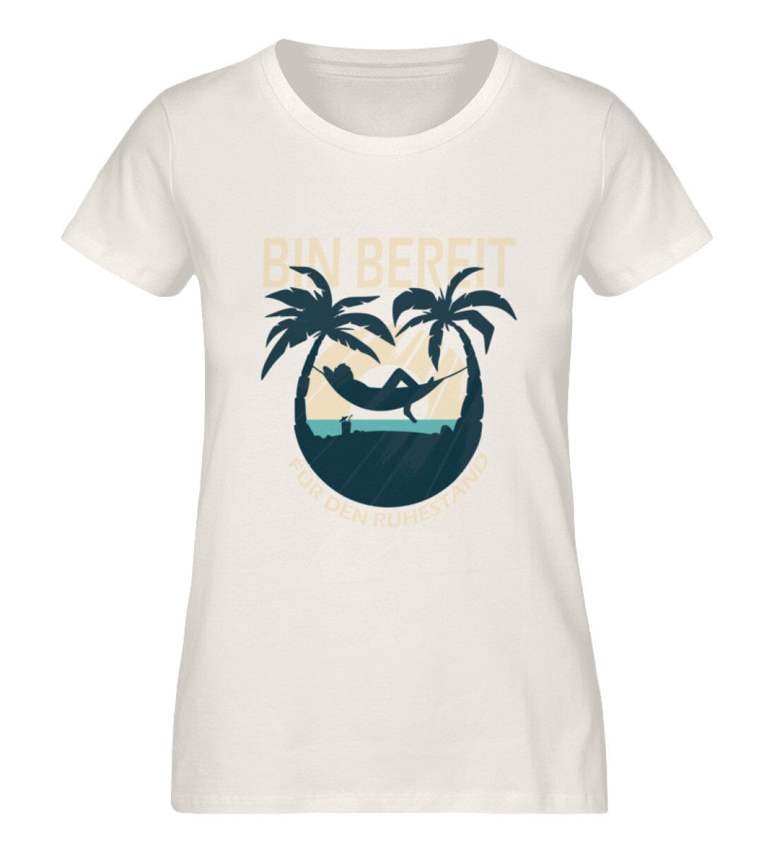 Bin bereit für den Ruhestand - Damen Premium Bio Shirt Vintage White S