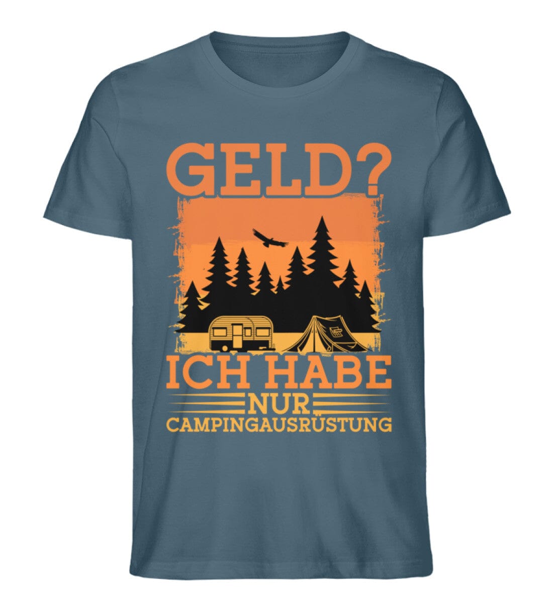 Ich habe nur Campingausrüstung - Unisex Premium Bio Shirt Stargazer S