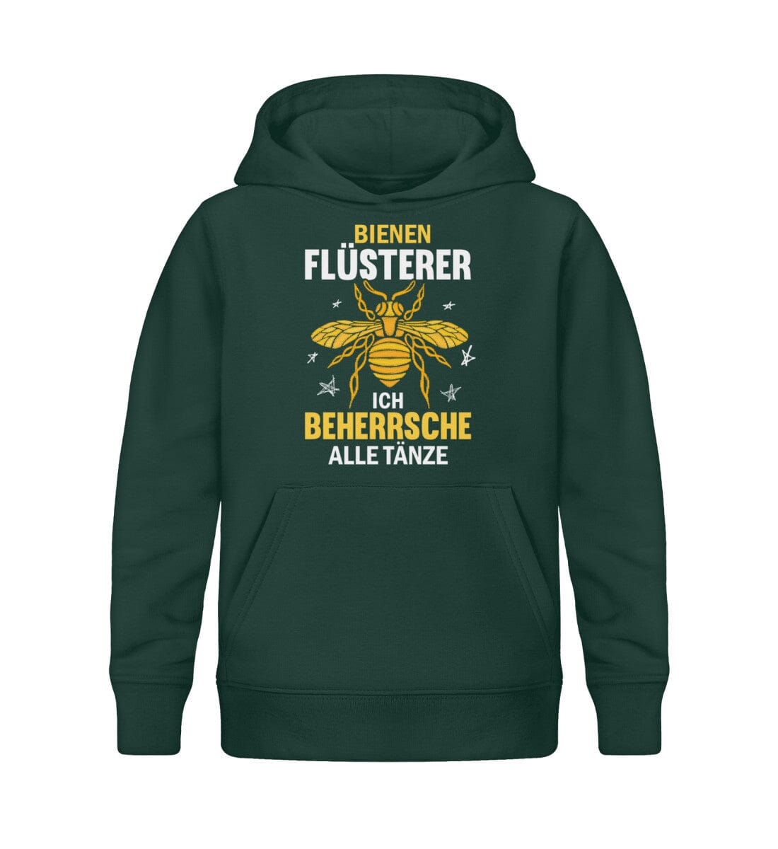 Ich beherrsche alle Bienentänze - Kinder Bio Hoodie Glazed Green 12/14 (152/164)