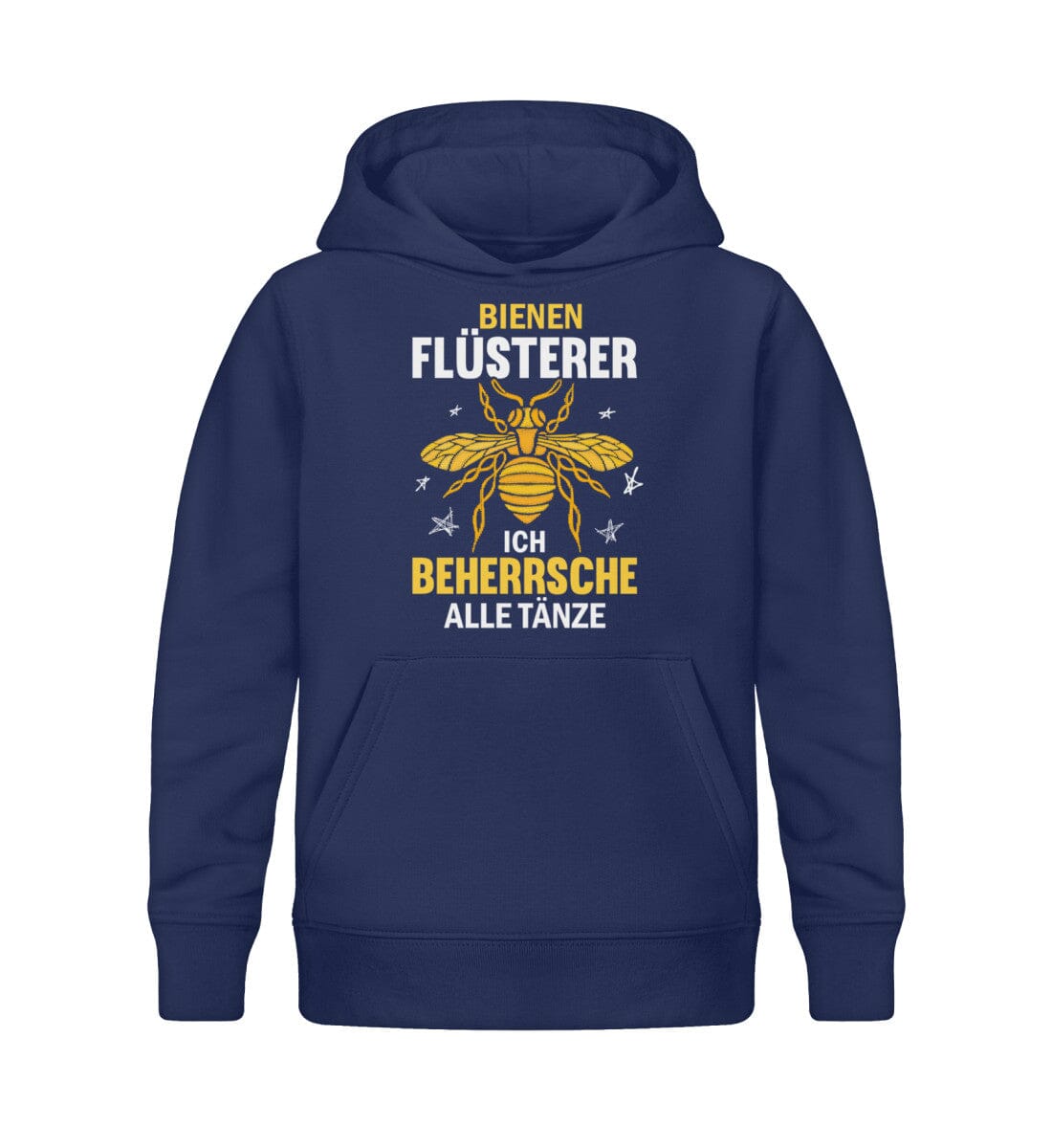 Ich beherrsche alle Bienentänze - Kinder Bio Hoodie French Navy 12/14 (152/164)