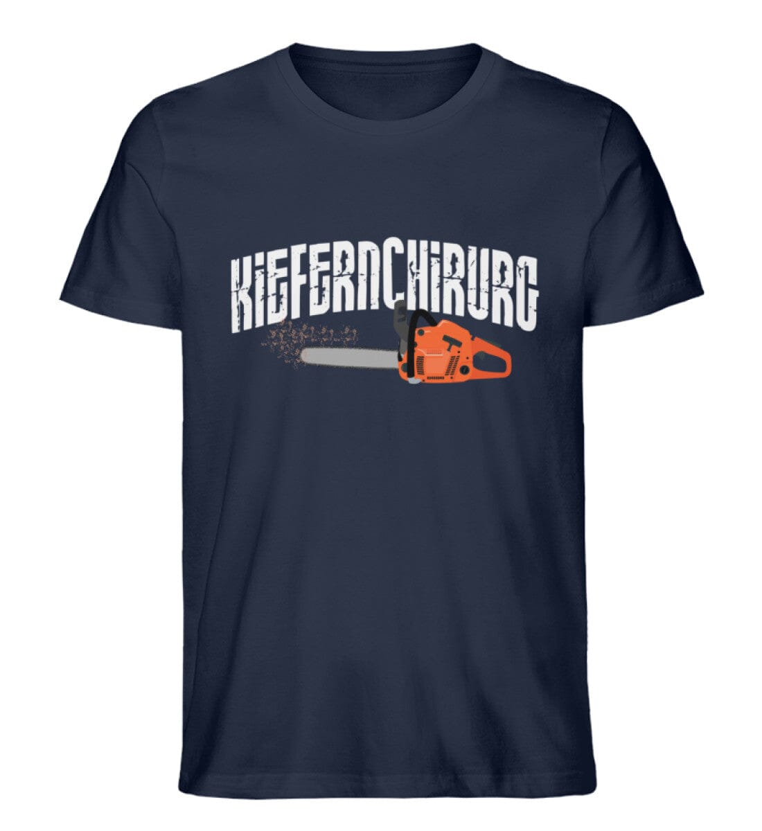 Der Kiefernchirurg - Unisex Premium Bio Shirt French Navy S