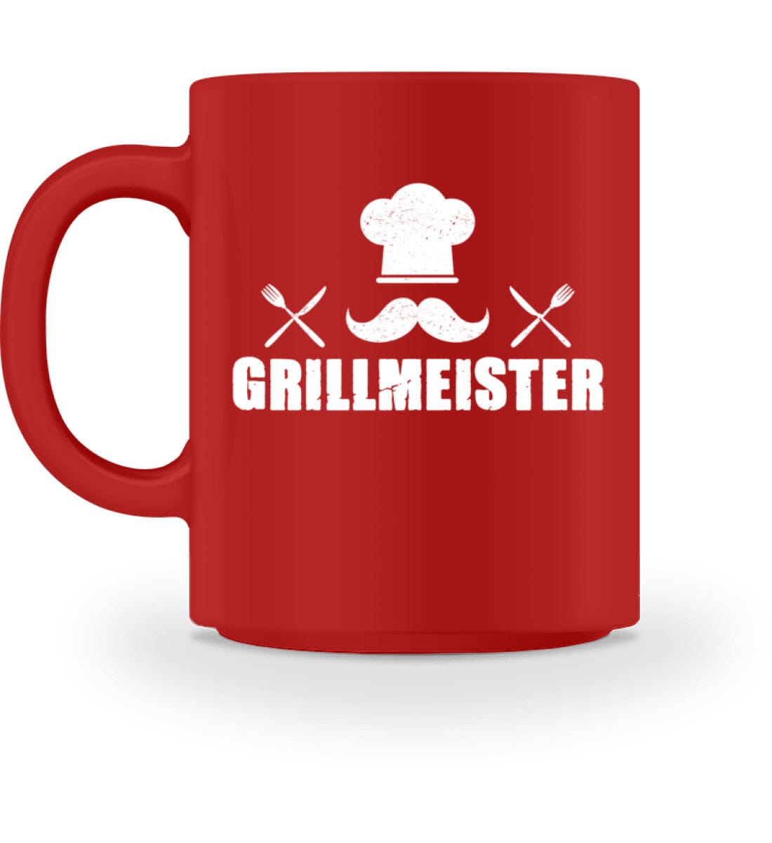 Ein Grillmeister - Tasse Red M