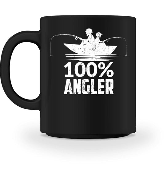 100% Angler - Tasse Black M 