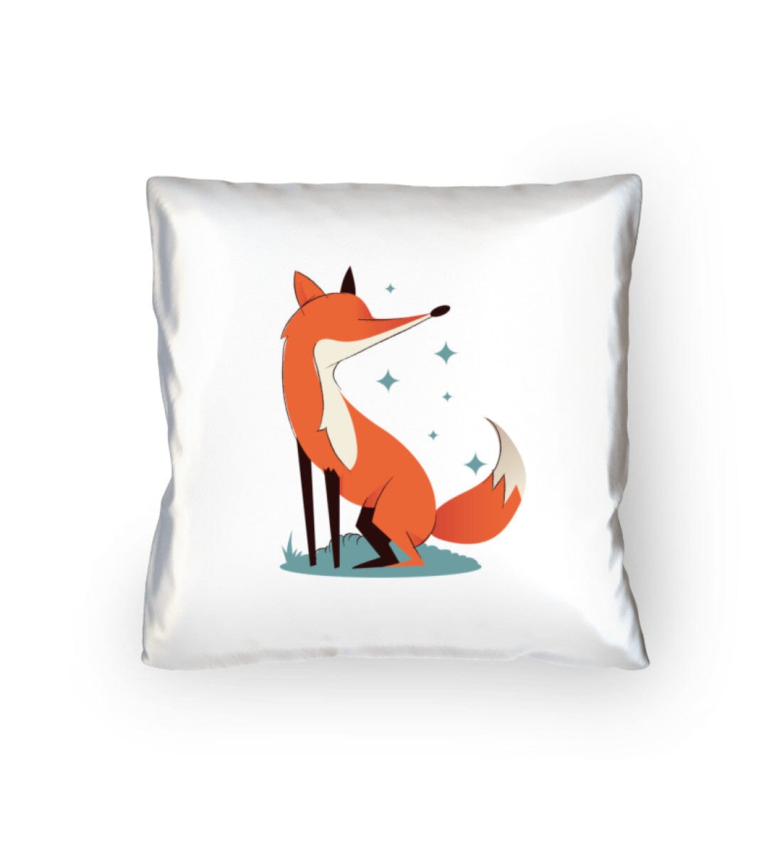 Fuchs unterwegs - Kopfkissen 40x40cm White 40cm x 40cm