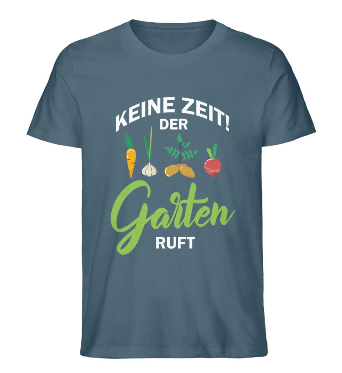 Der Garten ruft - Unisex Premium Bio Shirt Stargazer S