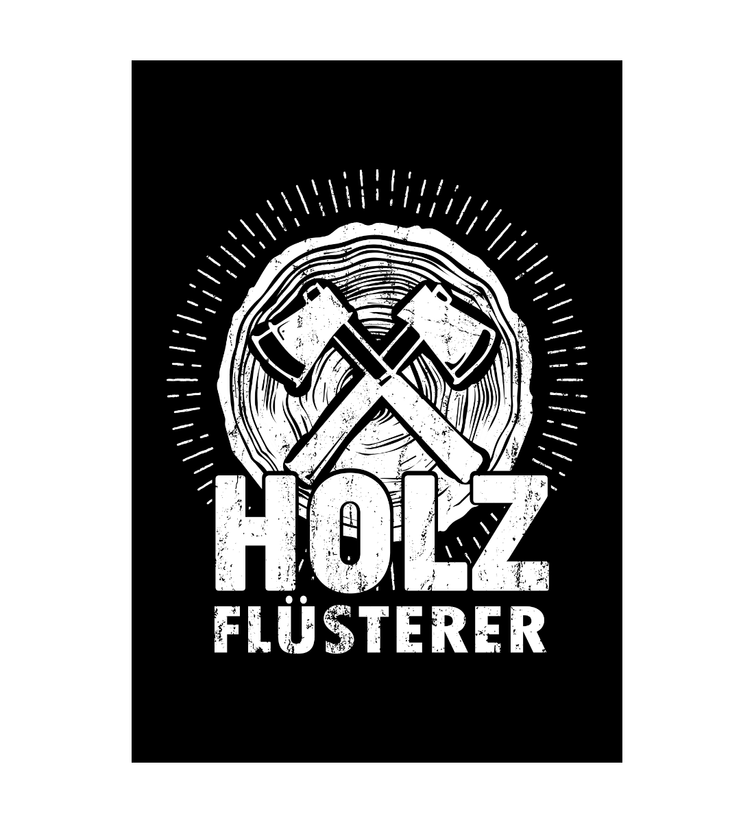 Holz Flüsterer - Notizbuch