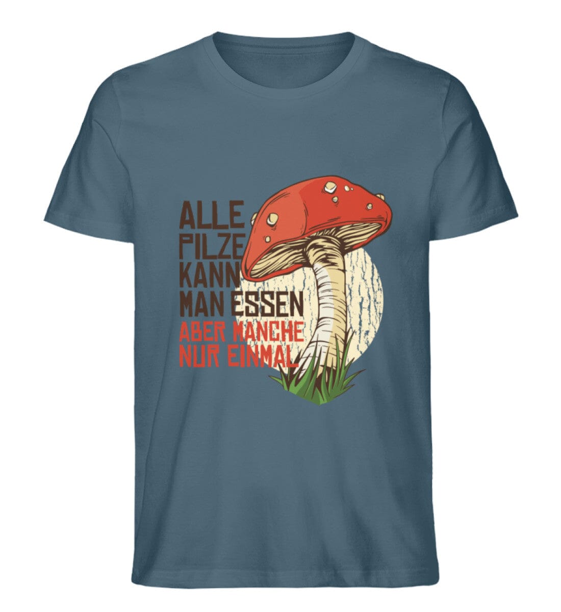 Alle Pilze kann man essen - Unisex Premium Bio Shirt Stargazer S
