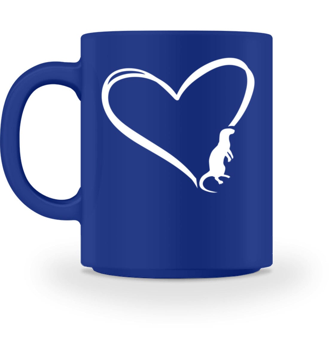 Tier im Herz Otter - Tasse Royal M