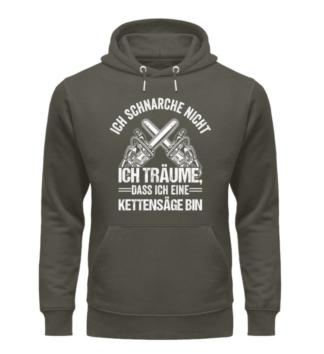 Ich schnarche nicht - Unisex Premium Bio Hoodie