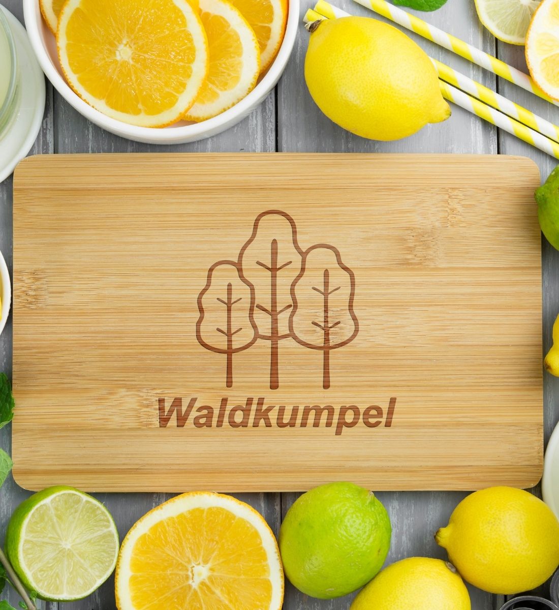 Waldkumpel - Schneidebrett Bambus