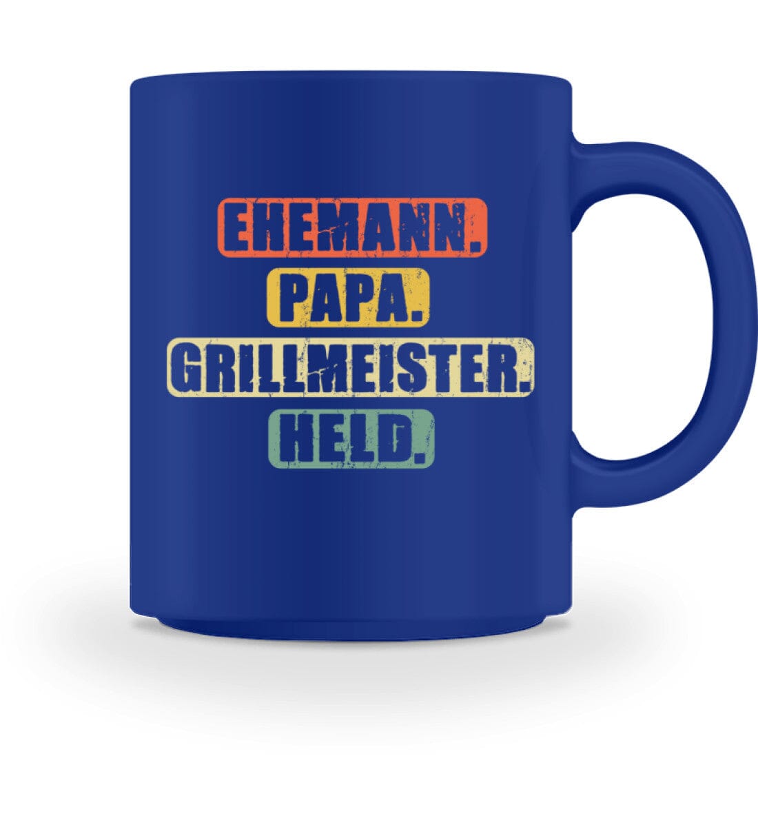 Ehemann. Papa. Grillmeister. Held. - Tasse