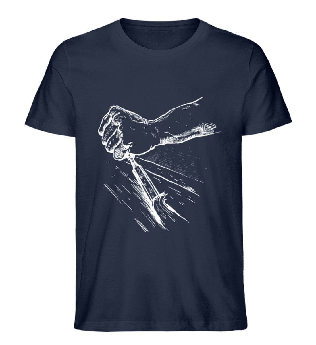 Das Holzhandwerk - Unisex Premium Bio Shirt French Navy XS