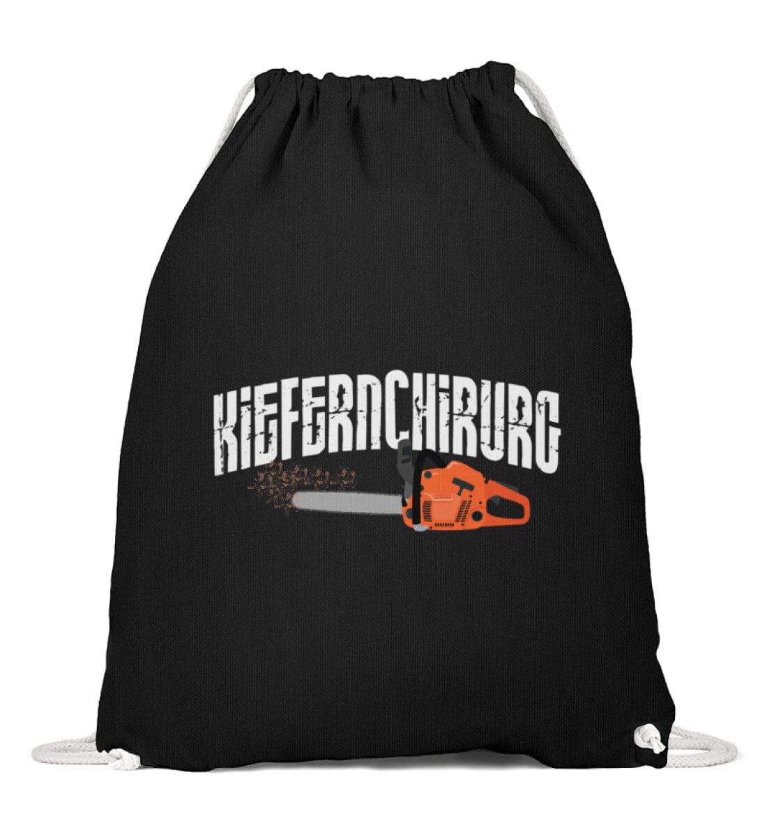 Der Kiefernchirurg - Baumwoll Gymsac Black 37cm-46cm