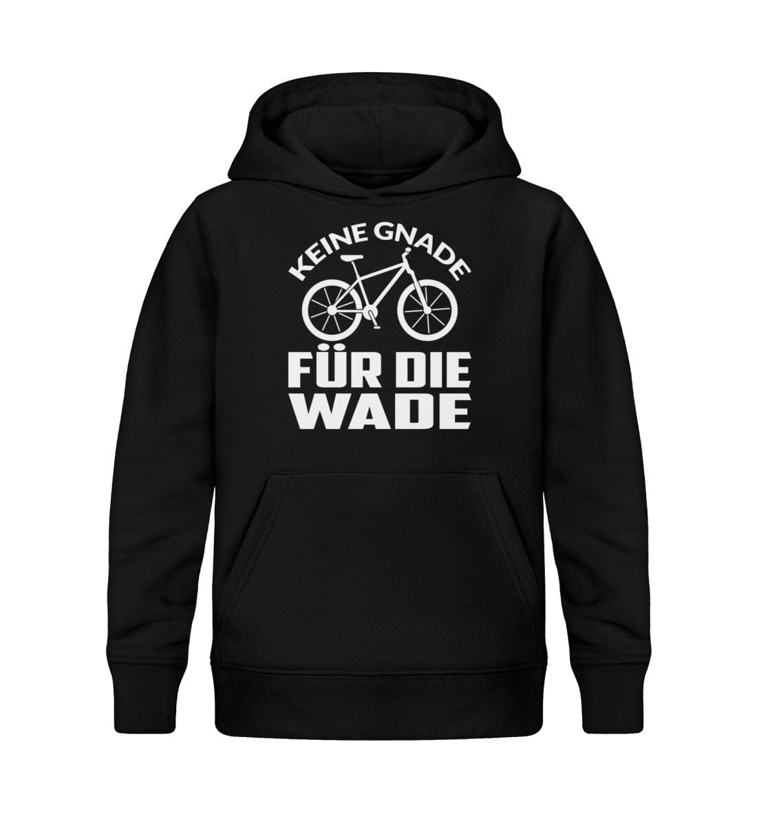 Keine Gnade für die Wade - Kinder Bio Hoodie Black 12/14 (152/164)