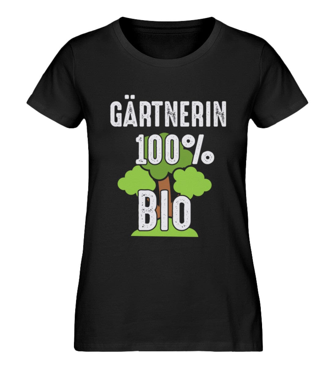 Gärtnerin 100% Bio - Damen Premium Bio Shirt Black XS