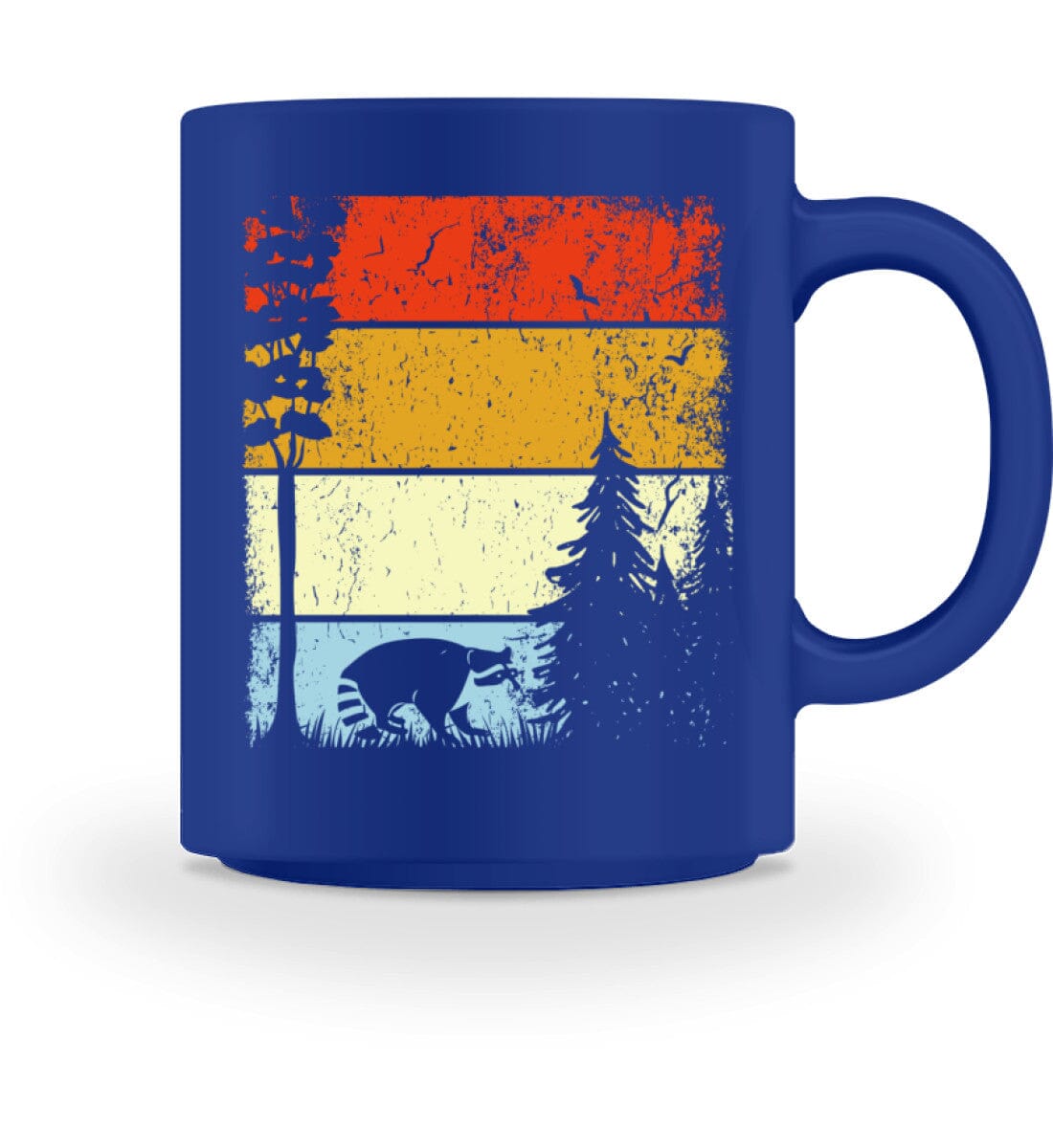 Waldtier in der Natur Waschbär - Tasse