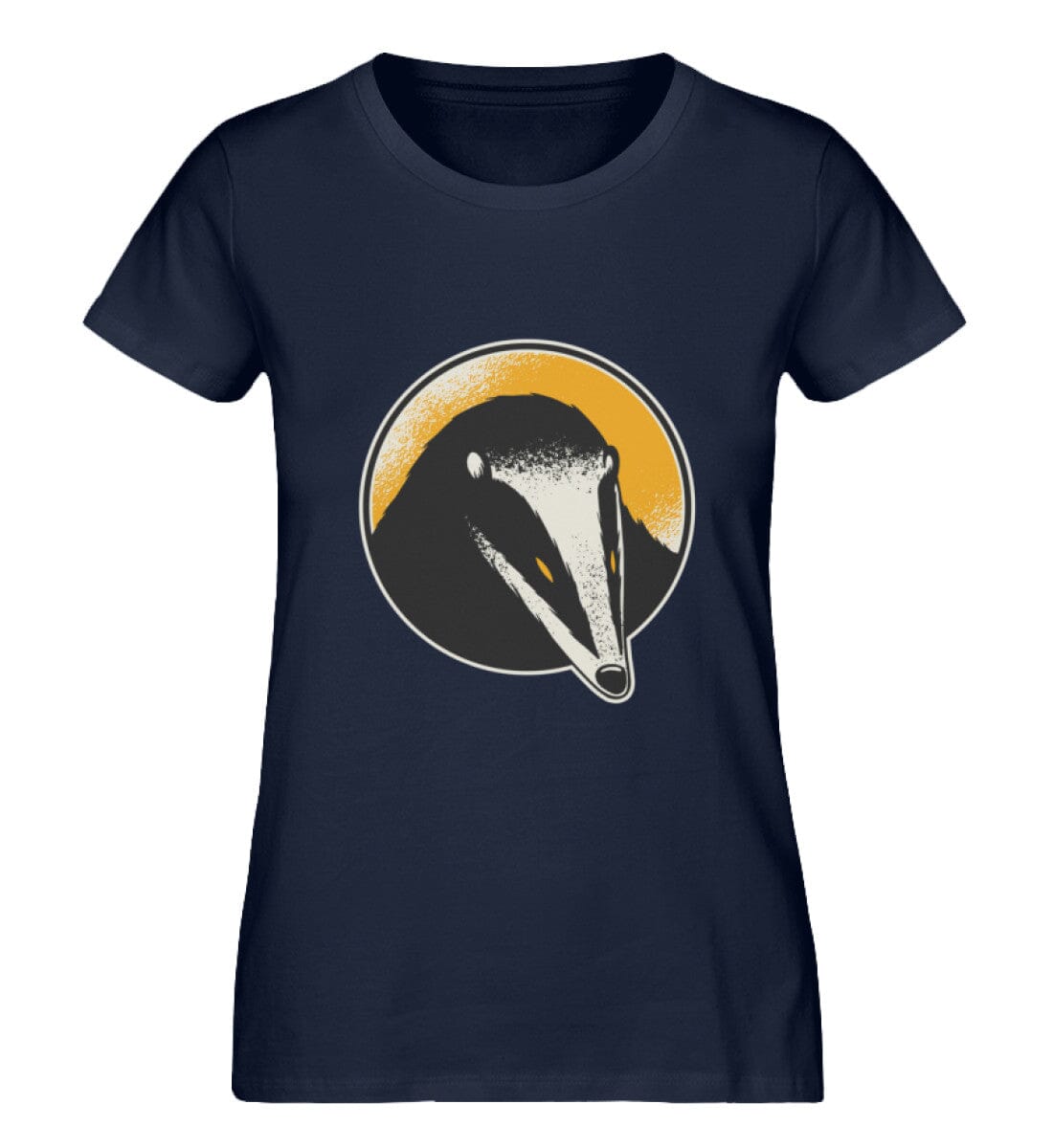 Herr Dachs - Damen Premium Bio Shirt French Navy S