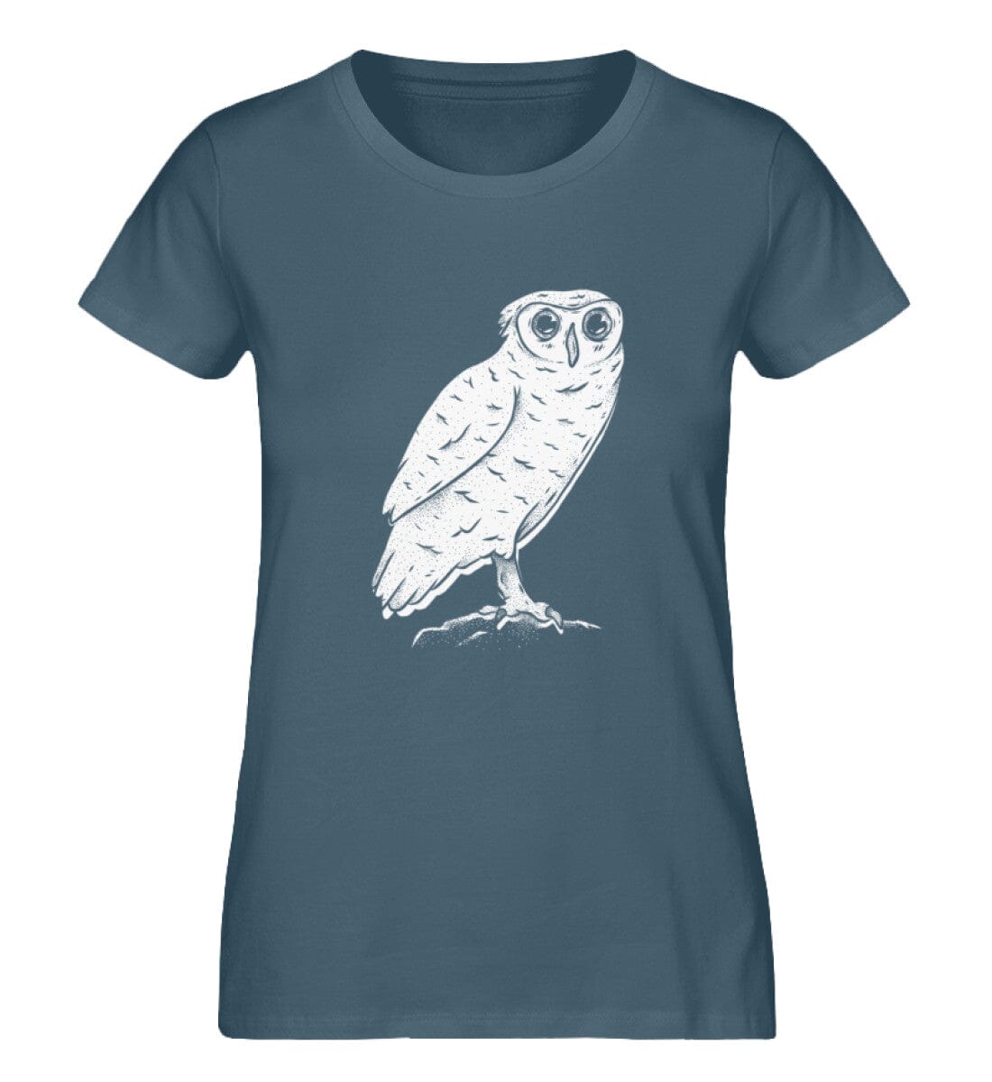 Tier des Waldes Eule - Damen Premium Bio Shirt Stargazer S
