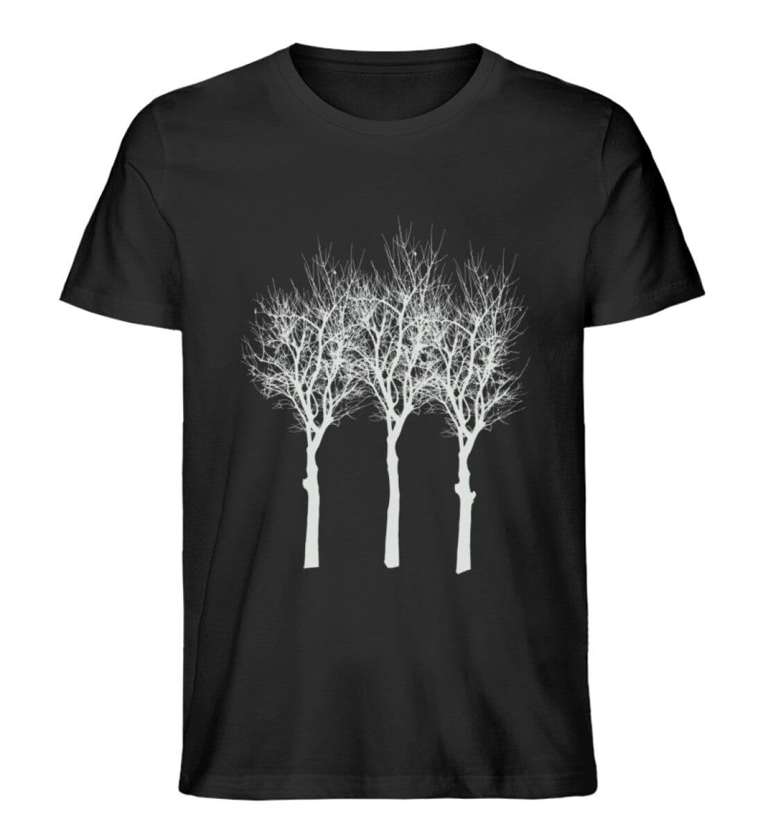 Bäume - Unisex Premium Bio Shirt Black S