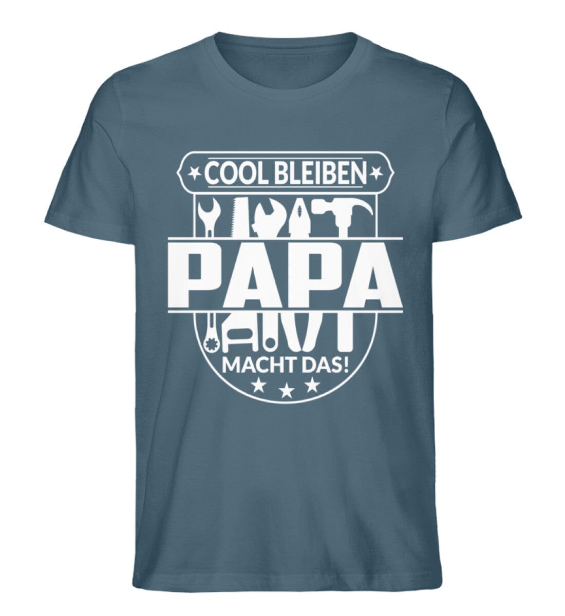 Papa macht das Heimwerker - Unisex Premium Bio Shirt Stargazer S