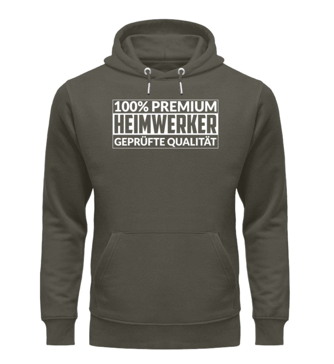 Premium Heimwerker - Unisex Premium Bio Hoodie Khaki XS