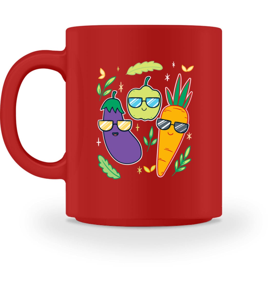 Cooles Gemüse - Tasse Red M