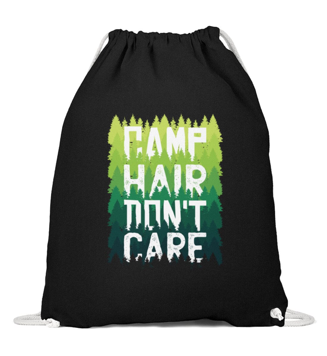 Meine Haare - Baumwoll Gymsac Black 37cm-46cm