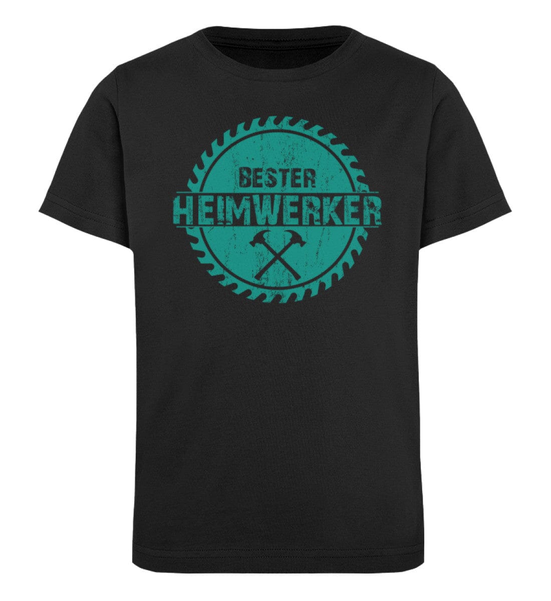 Bester Heimwerker - Kinder Bio Shirt Black 12/14 (152/164)