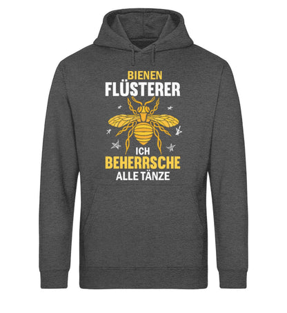 Ich beherrsche alle Bienentänze - Unisex Bio Hoodie Dark Heather Grey XS 