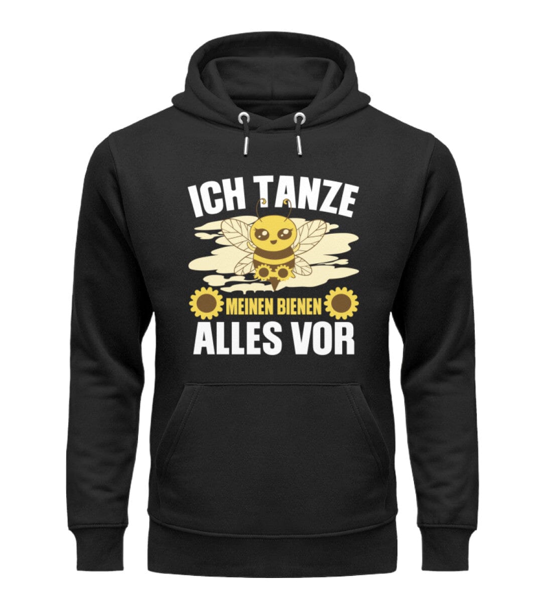 Ich tanze meinen Bienen alles vor - Unisex Premium Bio Hoodie Black XS 