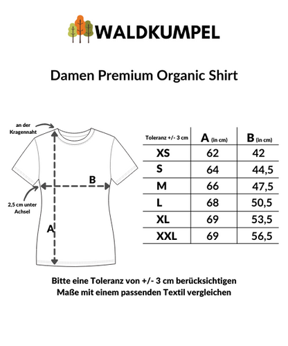 Ich bin Imker wenn ich laufe  - Damen Premium Bio Shirt