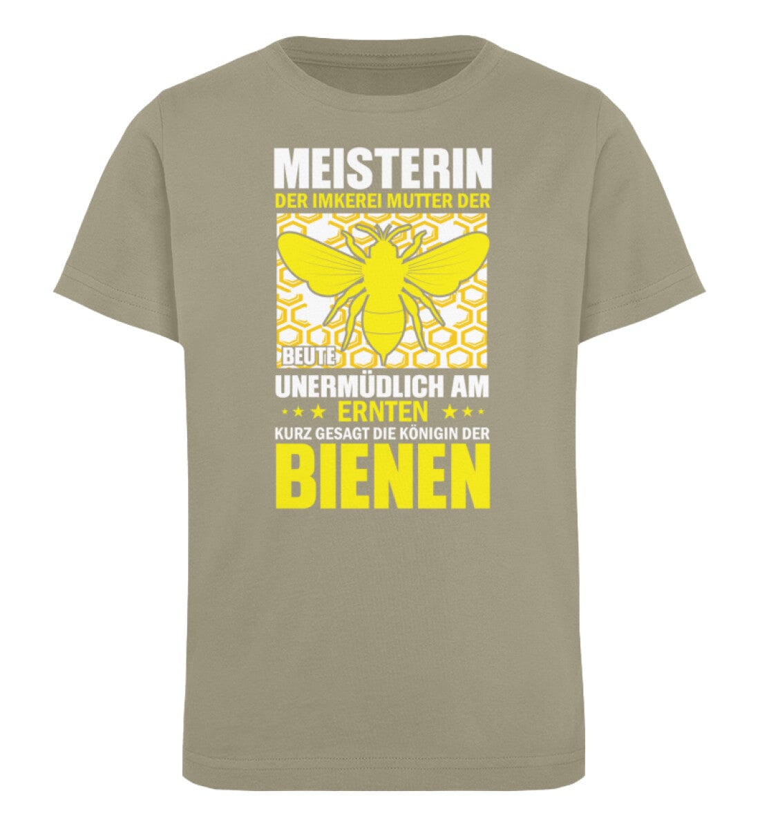 Die Königin der Bienen - Kinder Bio Shirt Khaki 9/11 (134/146) 