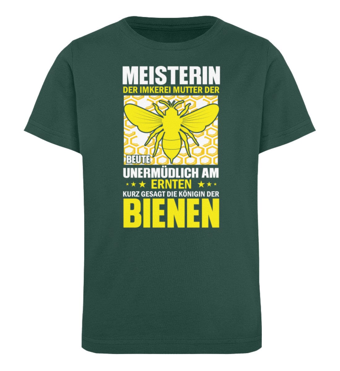 Die Königin der Bienen - Kinder Bio Shirt Glazed Green 12/14 (152/164) 