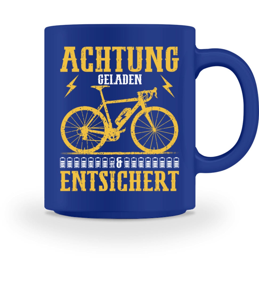 Achtung geladen und entsichert - Tasse 