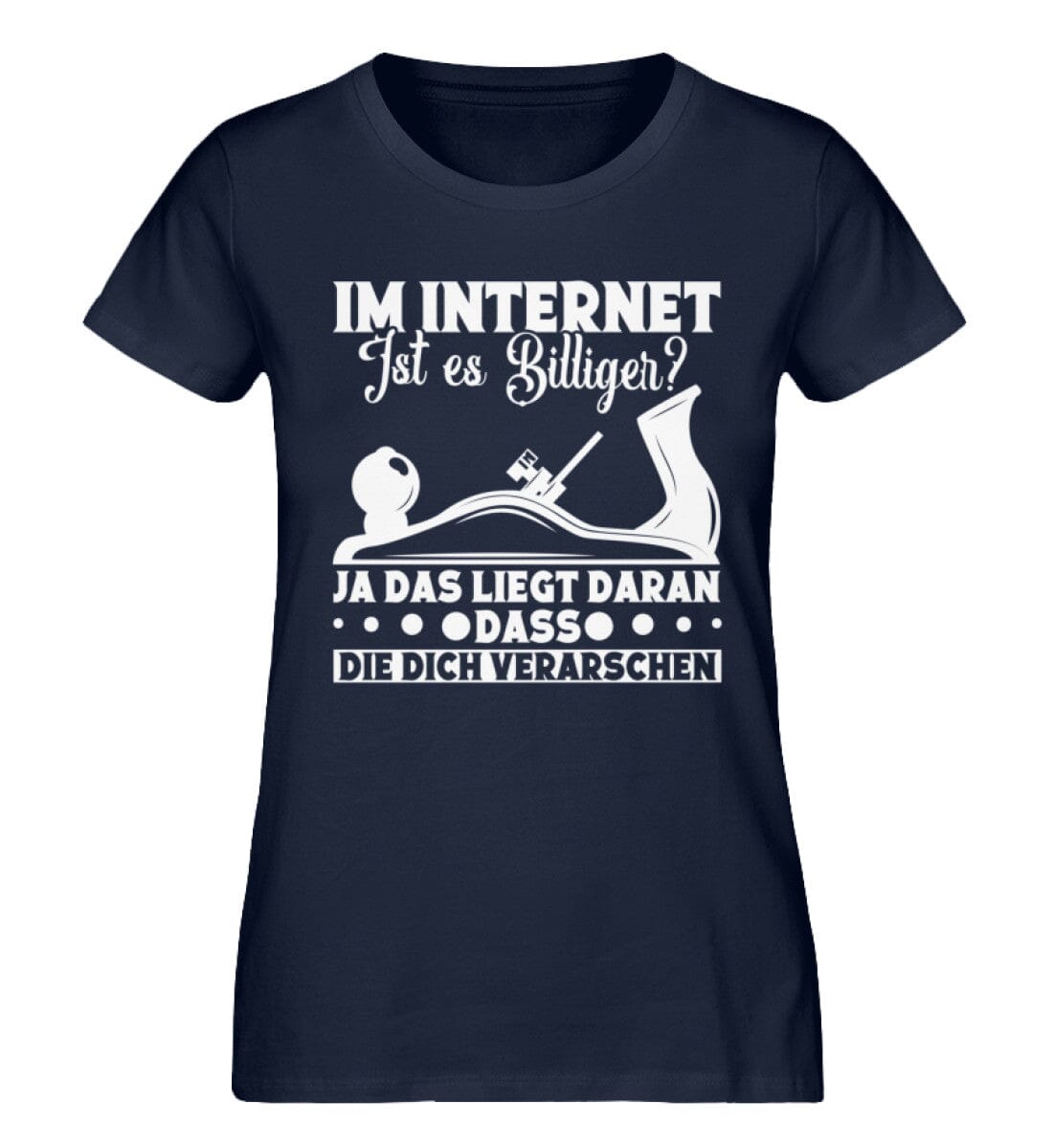 Im Internet ist es billiger Handwerk - Damen Premium Organic Shirt French Navy XS 