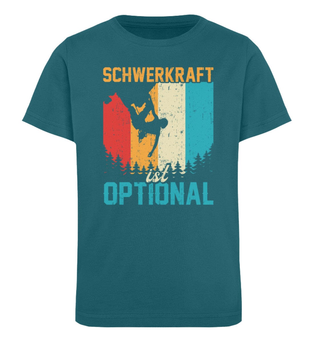 Schwerkraft ist optional - Kinder Bio Shirt Ocean Depth 12/14 (152/164) 