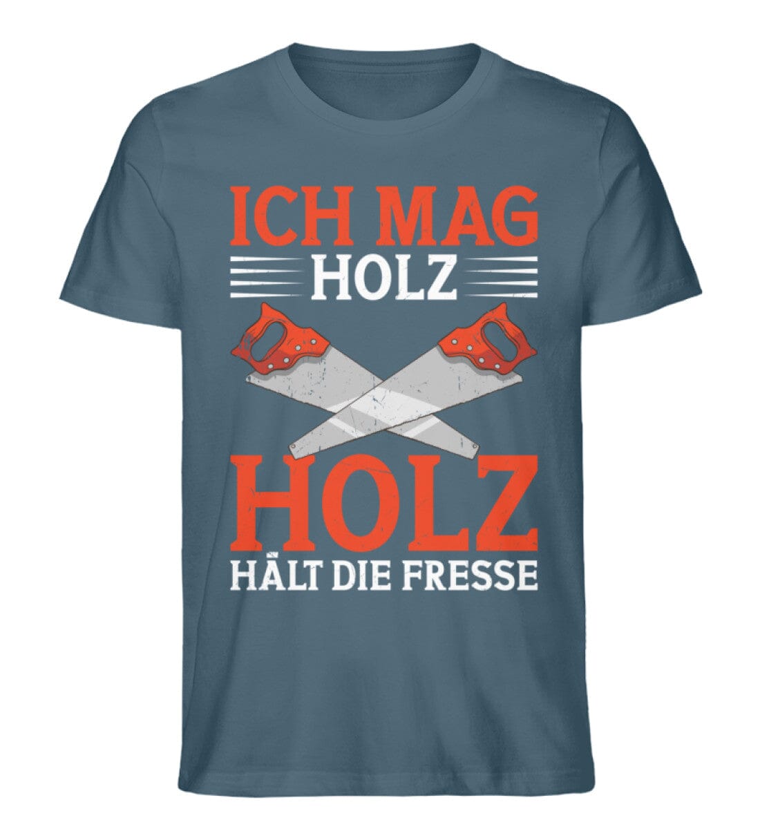 Ich mag Holz - Unisex Premium Bio Shirt Stargazer S 