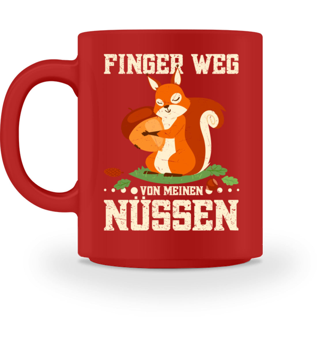 Witzige Tasse „Finger Weg Von Meiner Tasse Du Sozi!“ – 0,33 Liter, Spülmaschinengeeignet