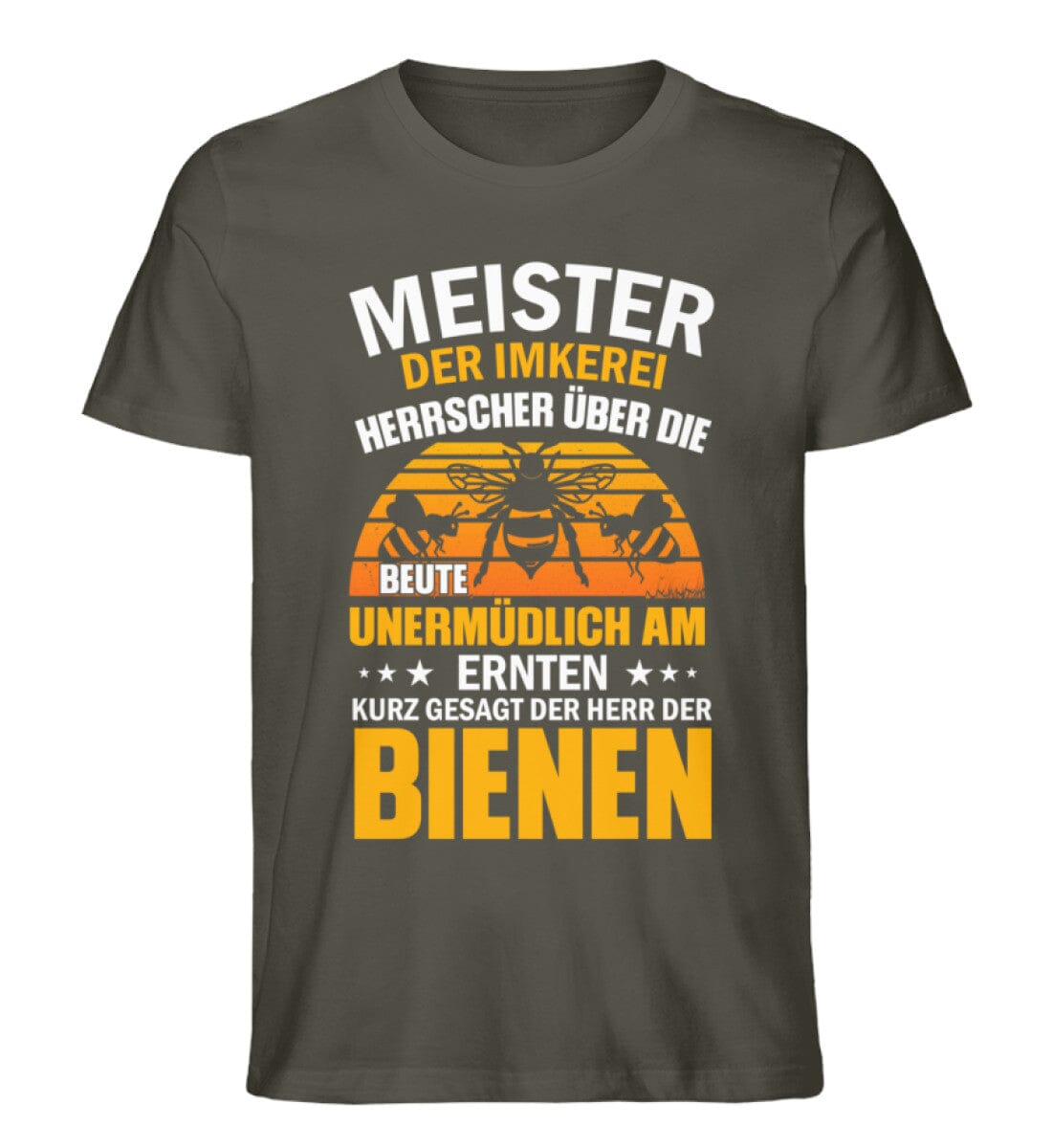 Der Herr der Bienen - Unisex Premium Bio Shirt Khaki S 