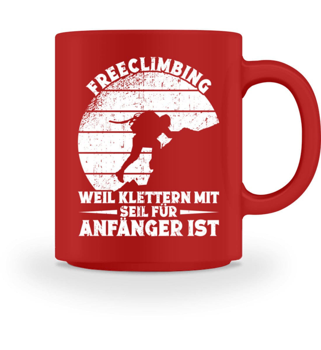 Klettern mit Seil ist für Anfänger - Tasse 